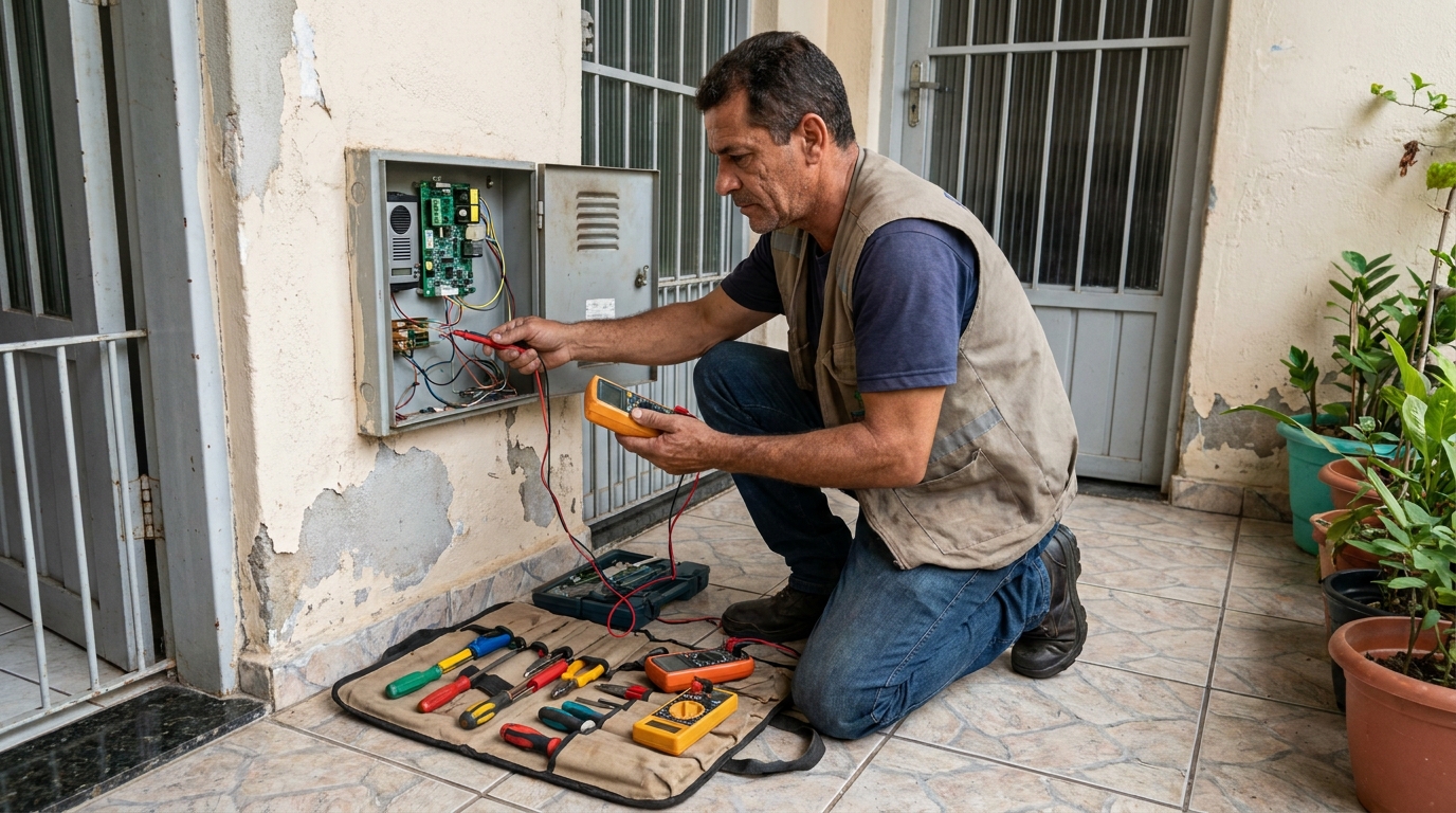 Conserto de interfone profissional em Cascavel‑PR