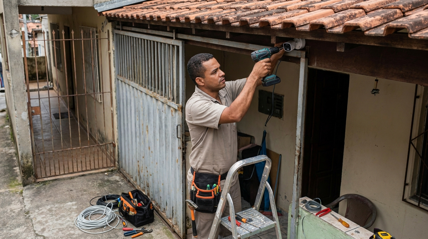 Instalacao de cameras de seguranca em Cascavel‑PR