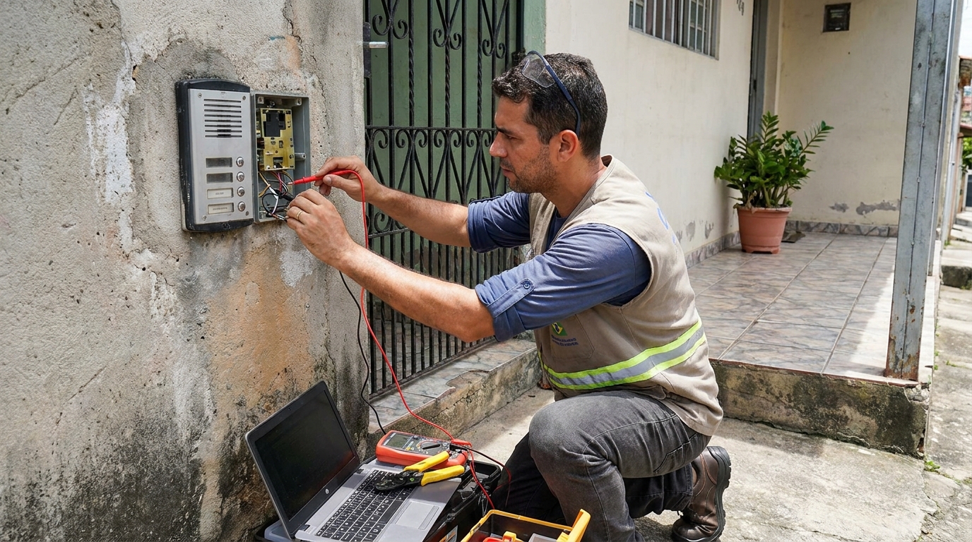 Reparo de interfone em Cascavel‑PR